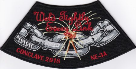 Section NE-3A 2018 Conclave Jacket Patch