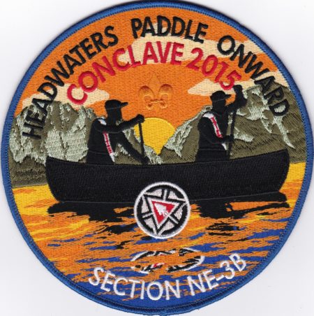 Section NE-3B 2015 Conclave Jacket Patch
