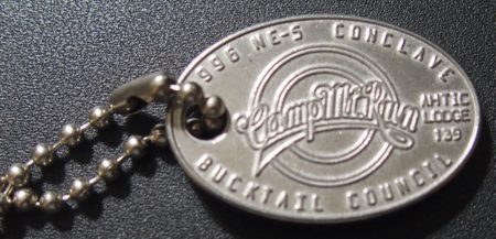 Section NE-5 1996 Conclave Key Chain Front