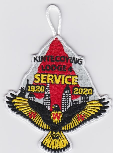 Kintecoying Lodge #4 2020 Service Patch 4eA2020-4