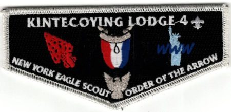 Kintecoying Lodge #4 Eagle Scout Flap S30