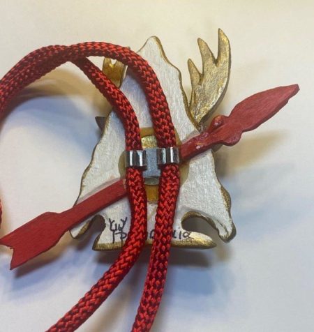 Suanhacky Lodge #49 Golden Stag Bolo Back