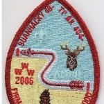 Suanhacky Lodge #49 Katrina Fundraiser Red Mylar Border X32