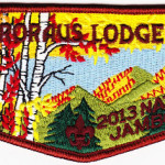 Onteroraus Lodge #402 2013 National Jamboree Flap S56