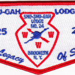 Kintecoying Lodge #4 HS2 & Shu Shu Gah Lodge #24 HS1 A Legacy of Service Flap