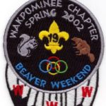Discovery Haudenosaunee Lodge #19 Wakpominee Chapter eR2002-1 Spring Beaver Weekend