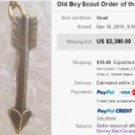 State of the Hobby – Old Boy Scout Order of the Arrow Brotherhood Pin-OA Gold Chipmunk Totem-Hood