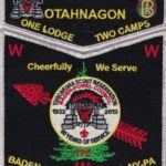 Otahnagon Lodge #172 One Lodge Two Camps – Tuscarora SMY Set S39 X11