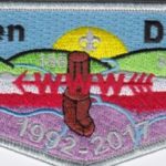 Tkaen DoD Lodge #30 25th Anniversary Flap S41