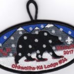 OhkwalihaÂ·KÃ¡ Lodge #34 First Event Patch 2017 Winterfest eX2017