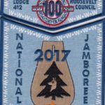 Buckskin Lodge #412 2017 National Jamboree Set S85 X31
