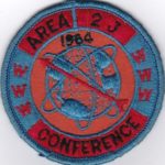 Area 2-J 1964 Conclave Pocket Patch