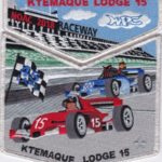 Ktemaque Lodge #15 2018 NOAC Delegate Set Silver Mylar Border S80 X47