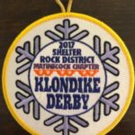 Buckskin Lodge #412 Matinecock Chapter 2017 Klondike Derby Patch eR2017-1