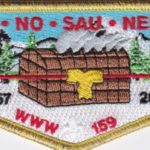 Ho-De-No-Sau-Nee Lodge #159 50th Anniversary LEC Flap 1967-2017 S78