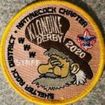 Buckskin Lodge #412 Matinecock Chapter 2020 Klondike Derby Staff Patch eR2020-2
