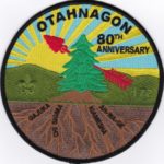 Otahnagon Lodge #172 80th Anniversary Jacket Patch J1