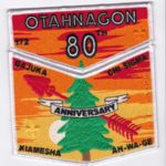 Otahnagon Lodge #172 80th Anniversary Set S48X16