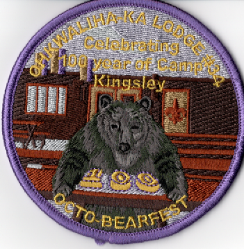 Ohkwaliha-Ka Lodge #34 100th Anniversary of Camp Kingsley 34eR2021