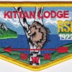 Kittan Lodge #364 2022 100th Anniversary Rotary Scout Reservation Flap S?